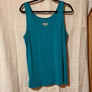 19-Pure Energy Turquoise Tank Top